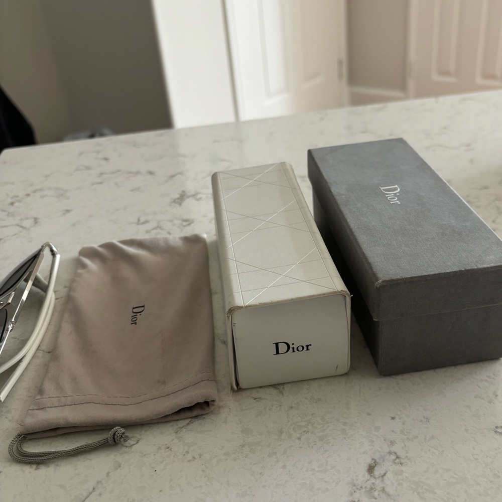 Dior Silver Reflective Aviators - Picture 6 of 9
